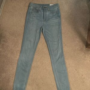 Rag and Bone high rise skinny jeans
